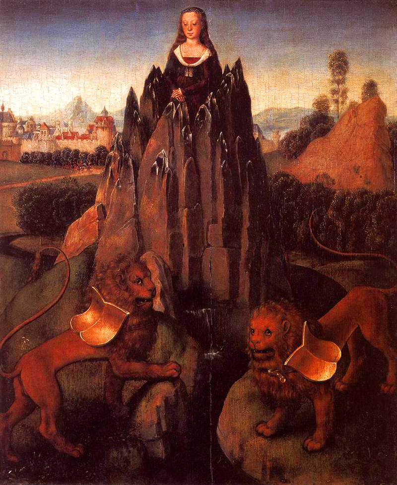 allegory with a virgin